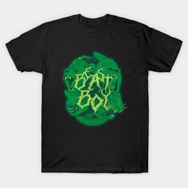 Beast Boy T-Shirt by SquidStudio